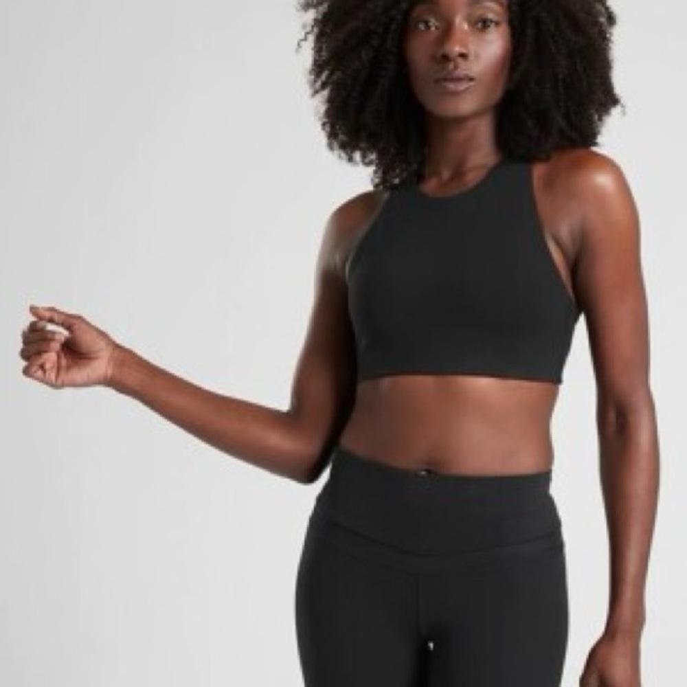 Athleta Hyper Focused High Neck Bra A-C